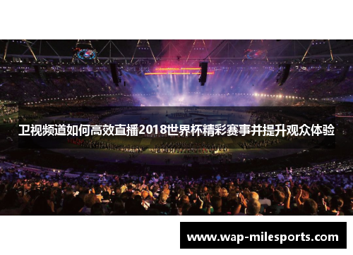 卫视频道如何高效直播2018世界杯精彩赛事并提升观众体验